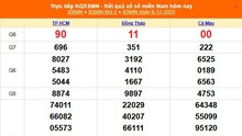 XSMN 8/12 - Kết quả xổ số miền Nam hôm nay 8/12/2025 - Trực tiếp XSMN ngày 8 tháng 12