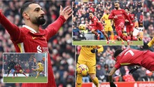 Salah, Luis Diaz tỏa sáng, Liverpool xây chắc ngôi đầu Ngoại hạng Anh