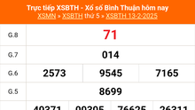 XSBTH 20/2 - Kết quả xổ số Bình Thuận hôm nay 20/2/2025 - Trực tiếp xổ số hôm nay ngày 20 tháng 2