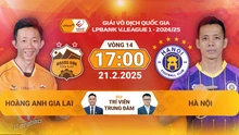 Link xem trực tiếp bóng đá HAGL vs Hà Nội 17h hôm nay, vòng 14 V-League