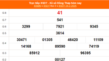 XSDT 24/2 - Kết quả xổ số Đồng Tháp hôm nay 24/2/2025 - Trực tiếp XSDT ngày 24 tháng 2