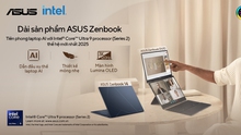 ASUS ra mắt laptop AI đầu tiên tại Việt Nam