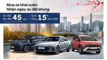 Mua Xe Khai Xuân – Chương trình khuyến mãi khủng đầu năm tại Hyundai Thành Công Phạm Hùng