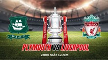 Nhận định, soi tỷ lệ Plymouth Argyle vs Liverpool 22h00 ngày 9/2, FA Cup