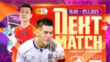 Link xem trực tiếp bóng đá Quảng Nam vs Bình Dương 17h hôm nay 9/2, vòng 12 V-League