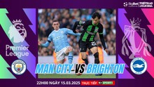 Nhận định, soi tỷ lệ Man City vs Brighton 22h hôm nay, Ngoại hạng Anh vòng 29