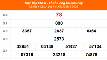 XSLA 15/3 - Kết quả xổ số Long An hôm nay 15/3/2025 - Trực tiếp XSLA ngày 15 tháng 3