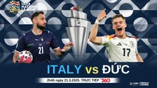 Nhận định, soi tỷ lệ Italy vs Đức 02h45 ngày 21/3, UEFA Nations League