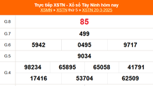 XSTN 20/3 - Kết quả xổ số Tây Ninh hôm nay 20/3/2025 - Trực tiếp XSTN ngày 20 tháng 3