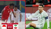 Tin nóng thể thao tối 21/3: Indonesia thủng lưới 12 bàn trước ĐKVĐ châu Á; Ronaldo lên tiếng sau trận thua của Bồ Đào Nha