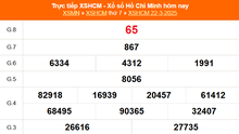 XSHCM 22/3 - XSTP thứ Bảy - Kết quả xổ số Hồ Chí Minh hôm nay ngày 22/3/2025