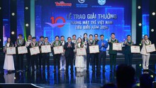 Thủ tướng dự Lễ trao giải thưởng Gương mặt trẻ Việt Nam tiêu biểu năm 2024