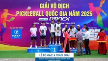 Lý Hoàng Nam vô địch pickleball quốc gia sau khi thắng nhà vô địch châu Á