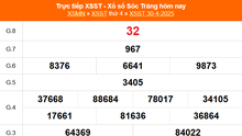 XSST 30/4 - Kết quả xổ số Sóc Trăng hôm nay 30/4/2025 - Trực tiếp XSST ngày 30 tháng 4
