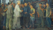 Triển lãm “Hồ Chí Minh trong nghệ thuật tạo hình”: Tưởng nhớ công ơn vĩ đại của Người