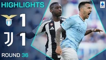 Serie A vòng 36: Juventus đánh rơi chiến thắng đầy tiếc nuối
