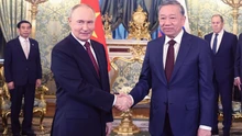 Tổng Bí thư Tô Lâm hội đàm hẹp với Tổng thống Nga Vladimir Putin