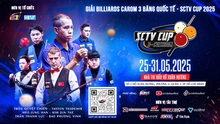 SCTV Cup 2025: Giải Billiards Carom 3 băng quốc tế – 500 triệu đồng chờ nhà vô địch
