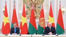 Hình ảnh thiết lập quan hệ Đối tác chiến lược Việt Nam – Belarus
