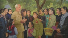 Cuộc đời hoạt động cách mạng của Chủ tịch Hồ Chí Minh qua nghệ thuật tạo hình