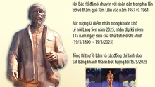 Tượng “Bác Hồ về thăm quê” - biểu tượng thiêng liêng của lòng biết ơn và sự kính trọng