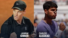 Link xem trực tiếp Sinner vs Alcaraz 22h00 hôm nay, chung kết Roma Masters 2025