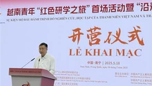 Khai mạc Trại nghiên cứu, học tập “Theo dấu chân Bác Hồ” tại Quảng Tây, Trung Quốc