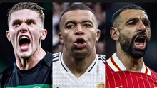 Cuộc đua chiếc giày vàng Châu Âu 2025: ‘Hiện tượng Thụy Điển’ thách thức Mbappe và Salah