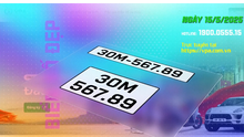 CƠ HỘI SỞ HỮU BIỂN SỐ XE ĐẸP – ĐẤU GIÁ TRỰC TUYẾN NGÀY 15/5/2025!