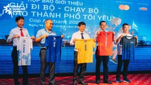 Giải đi bộ - chạy bộ 'Tự hào Thành phố tôi yêu' chào mừng 100 năm Ngày Báo chí Cách mạng Việt Nam