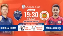 Link xem trực tiếp bóng đá Buriram United vs CAHN, 19h30 ngày 21/5, CK lượt về Shopee Cup