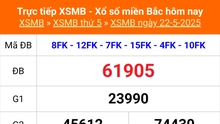 XSMB 22/5 - Kết quả Xổ số miền Bắc hôm nay 22/5/2025 - Trực tiếp XSMB ngày 22 tháng 5