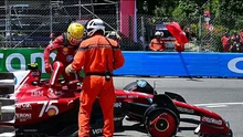 Lewis Hamilton gặp tai nạn tại Monaco GP, đội Ferrari chạy đua với thời gian