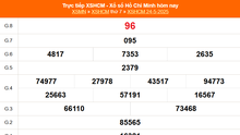 XSHCM 24/5 - XSTP thứ Bảy - Kết quả xổ số Hồ Chí Minh hôm nay ngày 24/5/2025