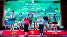 Đắc Tiến giành ngôi Á Quân giải Pickleball Lào Cai mở rộng 2025