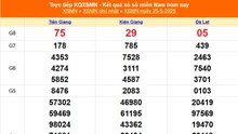 XSMN 25/5 - Kết quả xổ số miền Nam hôm nay 25/5/2025 - Trực tiếp XSMN ngày 25 tháng 5