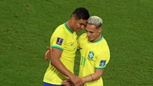 Antony và Casemiro góp mặt trong lần đầu tiên Ancelotti triệu tập ĐT Brazil