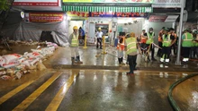 Khắc phục sự cố phun trào phụ gia Metro Nhổn - Ga Hà Nội