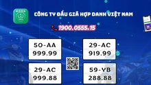 Công bố hàng loạt biển số đẹp cho xe mô tô – xe gắn máy 