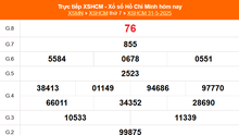 XSHCM 31/5 - XSTP thứ Bảy - Kết quả xổ số Hồ Chí Minh hôm nay ngày 31/5/2025