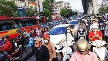 Giao thông Hà Nội ngày đầu tuần sau kỳ nghỉ lễ