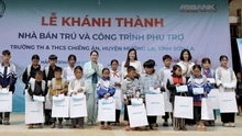 ABBANK khánh thành nhà bán trú cho học sinh vùng cao từ chiến dịch thiện nguyện "Hành trình vạn dặm"