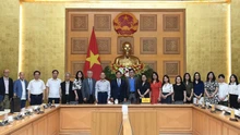 Phó Thủ tướng Bùi Thanh Sơn tiếp chuyên gia, nhà khoa học Tổ chức Khoa học và Chuyên gia Việt Nam toàn cầu