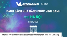 Danh sách nhà hàng của Hà Nội được Cẩm nang ẩm thực Michelin vinh danh