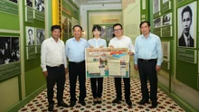 Đoàn công tác Hội Nhà báo Việt Nam thăm nơi Bác Hồ sáng lập Báo Thanh niên 