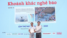 Trao giải cuộc thi ảnh “Khoảnh khắc nghề báo” và tọa đàm “Vai trò ảnh báo chí trong báo chí sáng tạo” 
