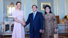 Thủ tướng Phạm Minh Chính và Phu nhân chào xã giao Công chúa Kế vị Victoria Ingrid Alice Désirée