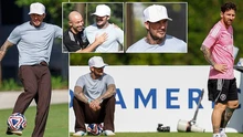 Beckham bất ngờ xuất hiện khi Messi và đồng đội chuẩn bị đá trận mở màn FIFA Club World Cup 2025