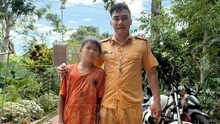 Chiến sĩ Cảnh sát giao thông lao xuống sông chảy xiết cứu nam sinh đuối nước