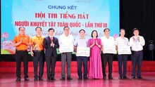 Chung kết Hội thi Tiếng hát người khuyết tật toàn quốc lần thứ III